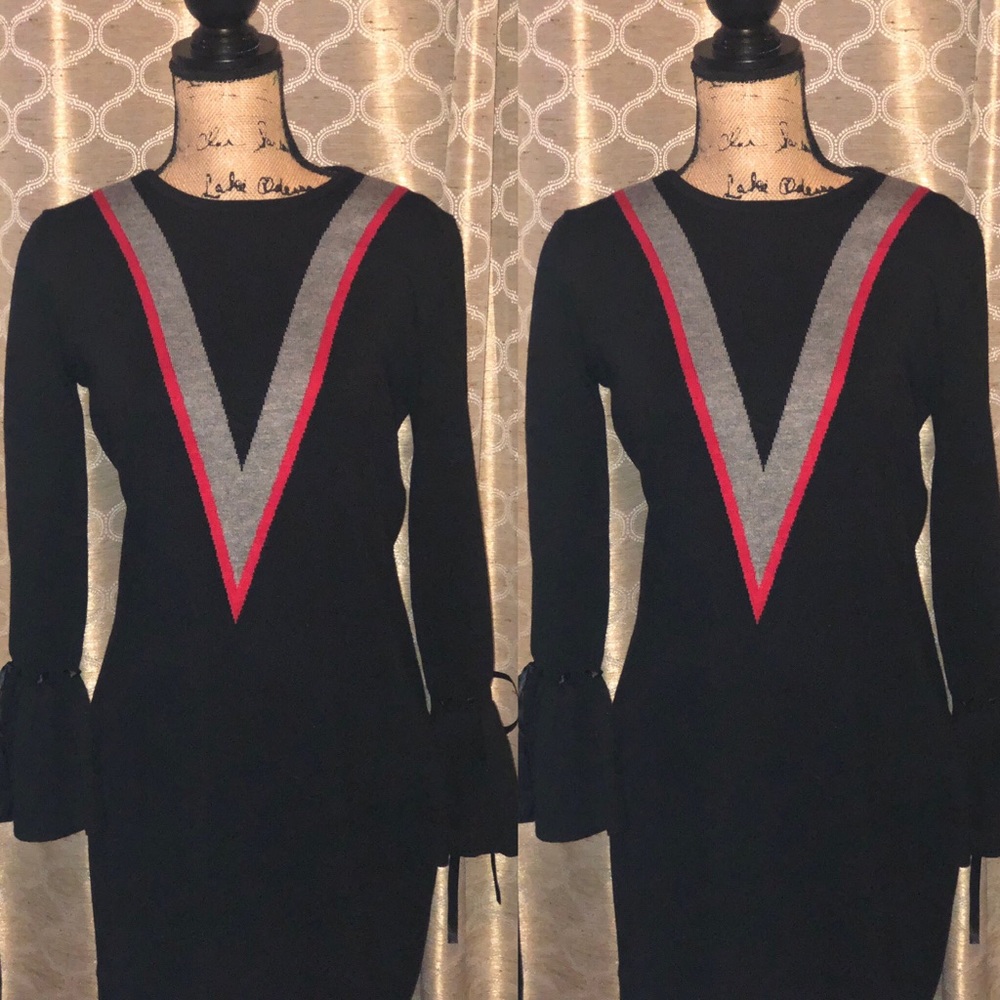 Simply Couture V Sweater Dress